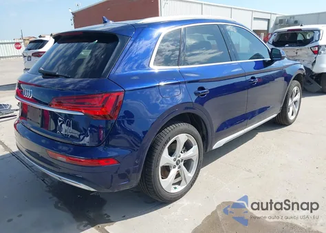 2021 Audi Q5 Prestige 45 Tfsi Quattro S Tronic z USA, uszkodzony, nr VIN WA1CAAFY0M2089120
